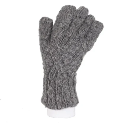 Australian Merino Wool Cable Gloves from Brooklyn Bag at Moosestrum.com