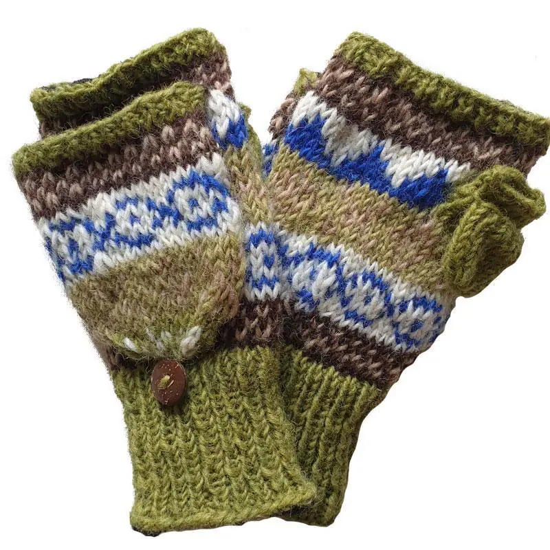 Australian Merino Wool Convertible Mittens from Brooklyn Bag at Moosestrum.com