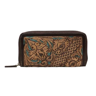 Grains Leather Wallet from Brooklyn Bag at Moosestrum.com