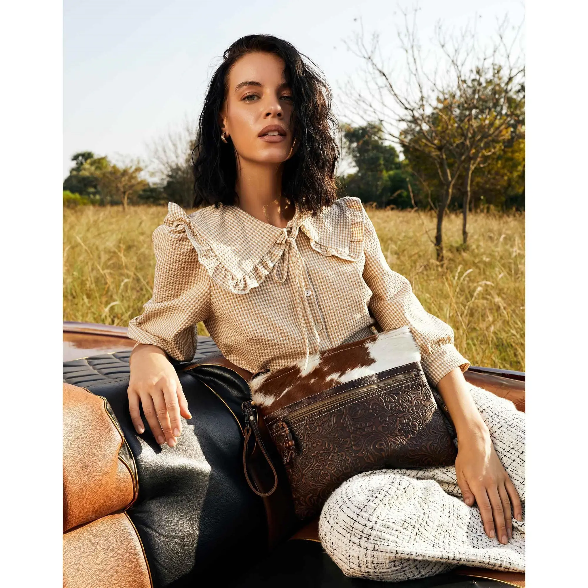 Halcyon Leather & Hairon Small Bag - Image 2