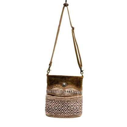Hispad Tweed Western Shoulder Bag - Image 3