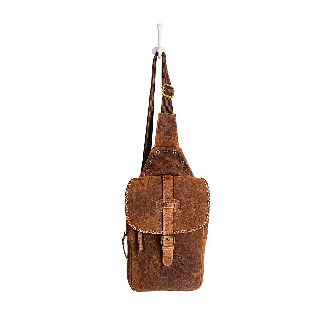 Chatman Leather Sling Bag - Image 4