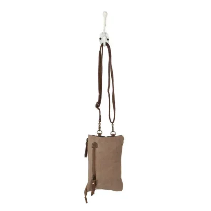 "X" Design Small Crossbody Phone Pouch from Brooklyn Bag at Moosestrum.com