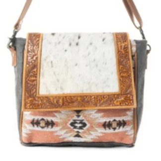 Sansa Handtooled Shoulder Bag