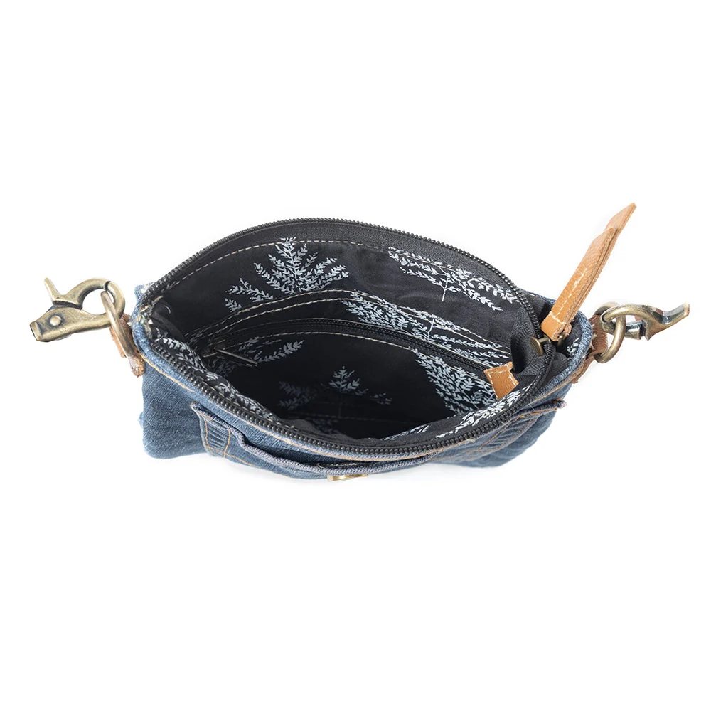 Dahlia Denim Crossbody Bag - Image 2