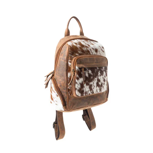 Mountain Range Backpack Bag Dark Brown - Image 2