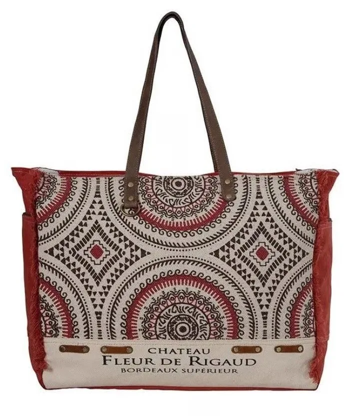 Fleur Weekender Tote Bag