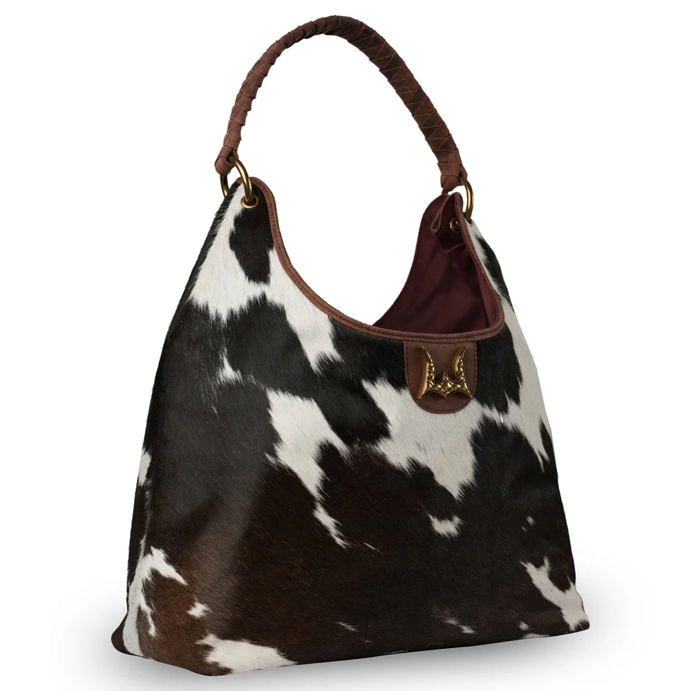 Loyal West Conceal Carry Black & White Cowhide With Oiled Ruby Leather - Image 4
