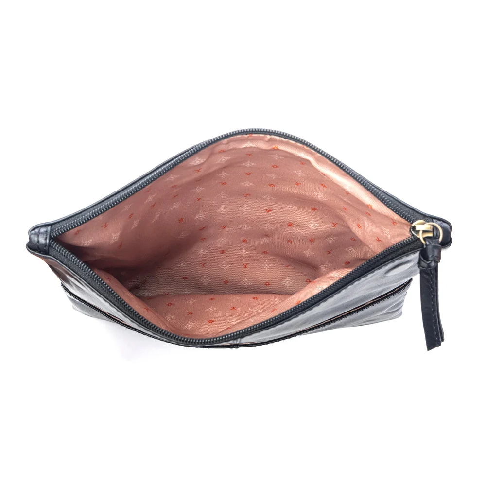 Yellowstone Palisade Clutch Crossbody Bag with Rivets - Image 3