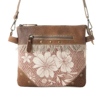 Inkwild Vintage Small Crossbody Bag in Rose