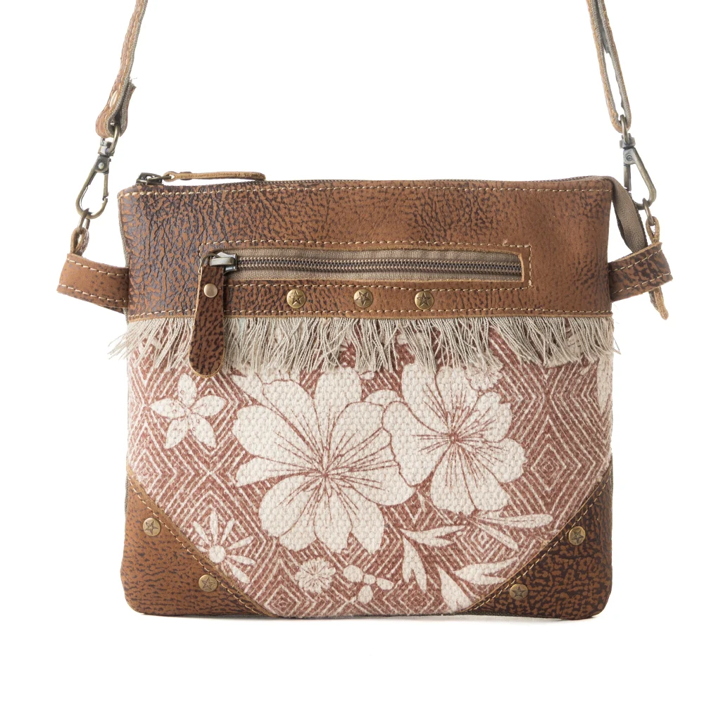 Inkwild Vintage Small Crossbody Bag in Rose