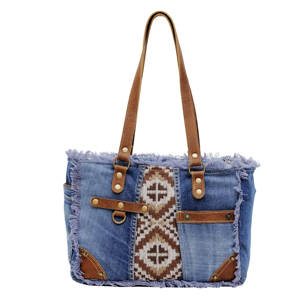 Sofia Denim Tote