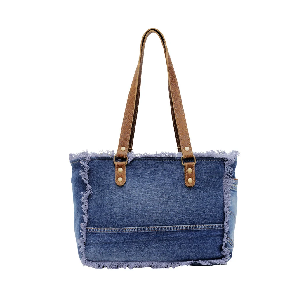 Sofia Denim Tote - Image 3