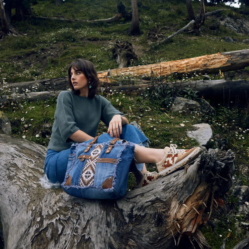 Sofia Denim Tote - Image 4