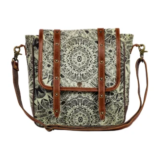 Medallion Messenger Shoulder Bag