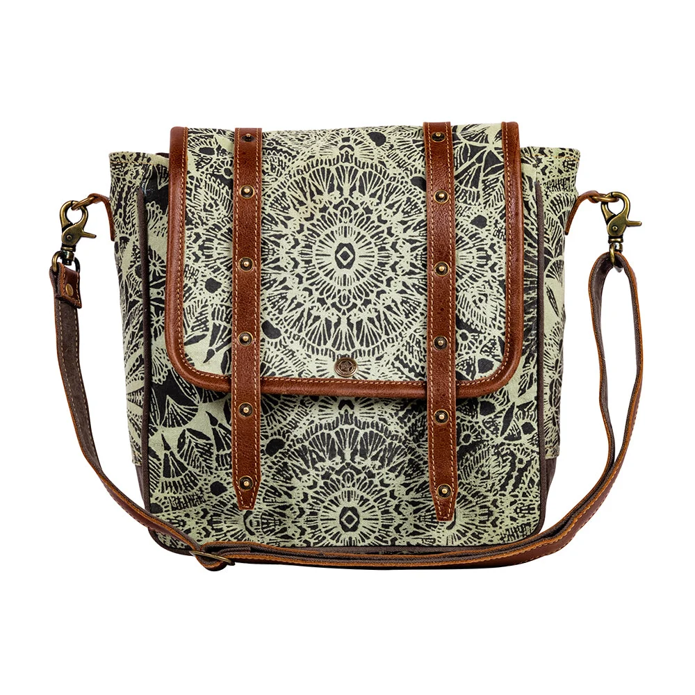 Medallion Messenger Shoulder Bag