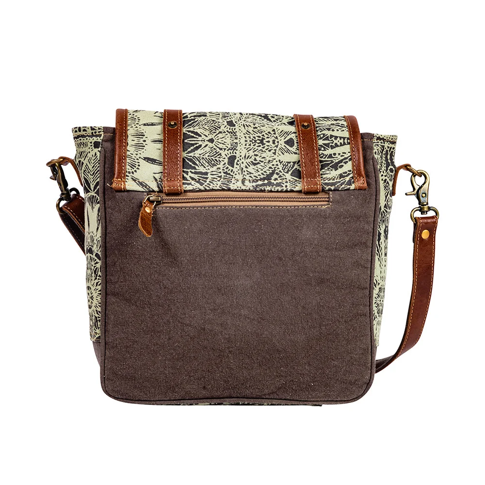 Medallion Messenger Shoulder Bag - Image 2